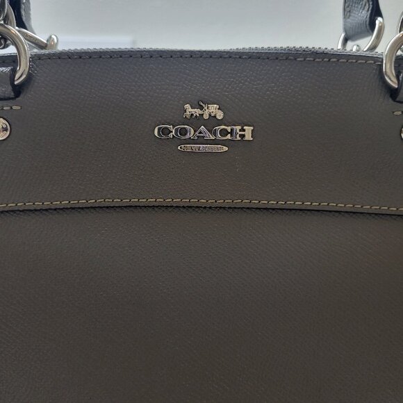 Coach Brooke Carryall Grey Shoulder Bag - Picture 2 of 10